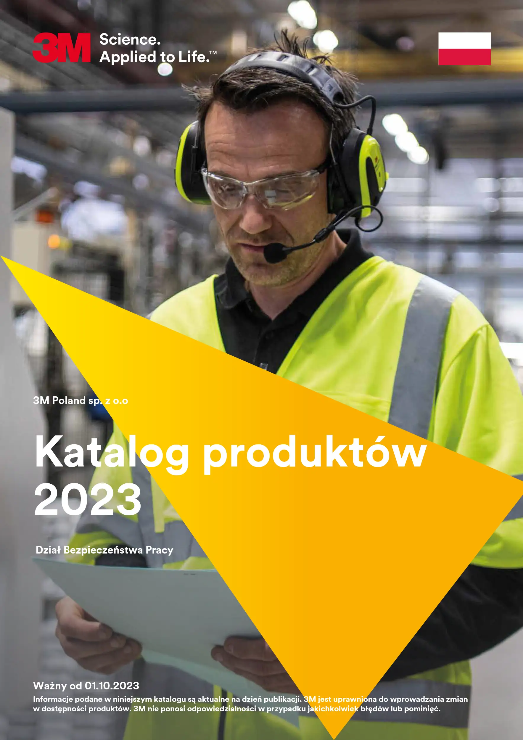 Katalog produktów BHP 3M - Ochrona pracownika
