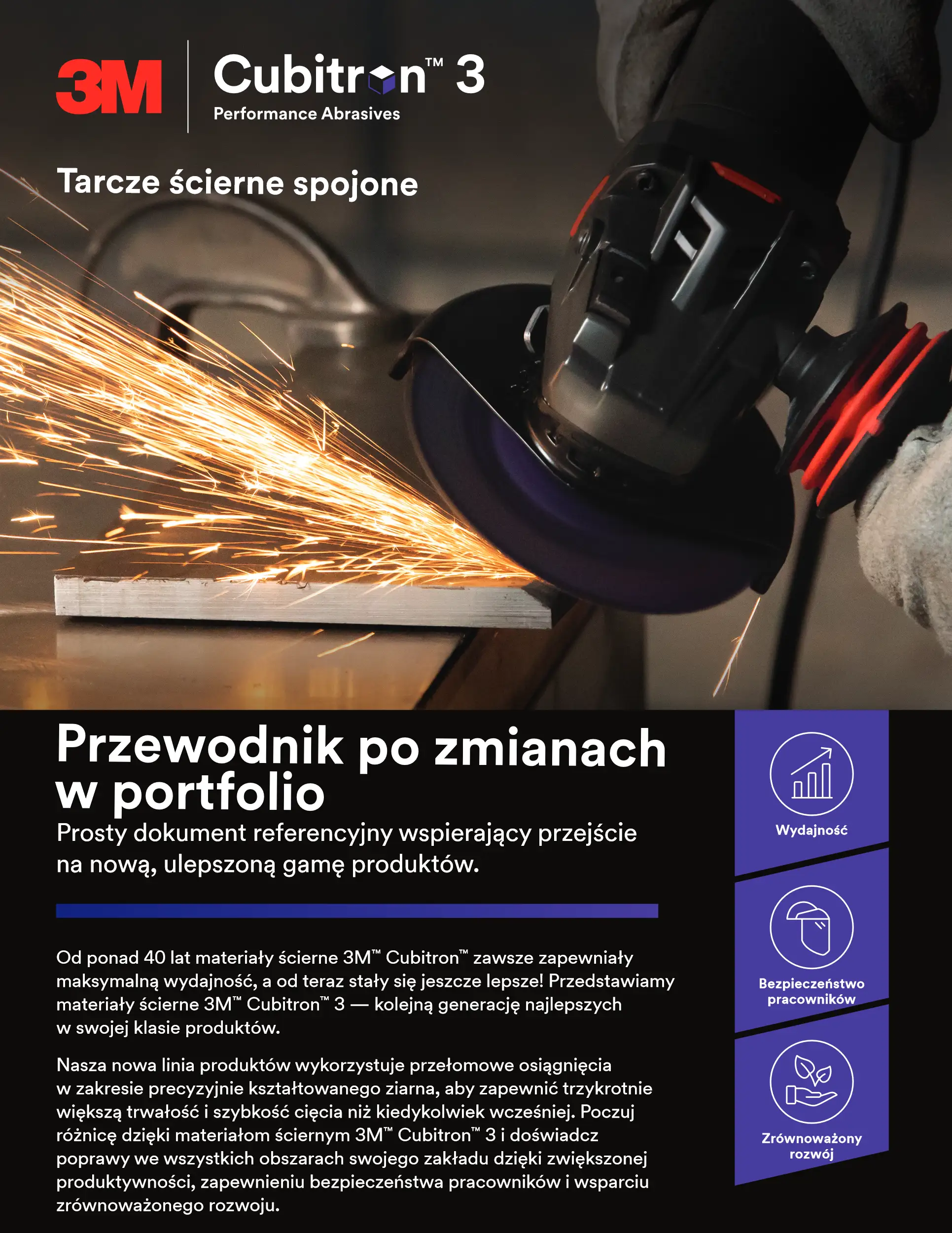Tarcze do cięcia Cubitron 3